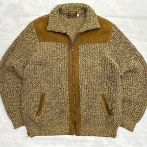 VTG Tundra 100% Wool Knit Coat